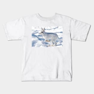 Kangaroo Rabbit - Snowshoe Hare Kids T-Shirt